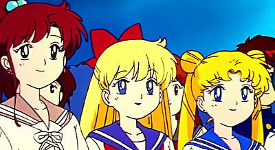 Sailor Moon R - Make-Up! Sailor senshi