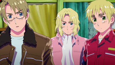 Ginmaku Hetalia: Axis Powers - Paint it, White