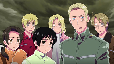 Ginmaku Hetalia: Axis Powers - Paint it, White