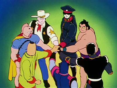 Kinnikuman - Showdown! Seven Justice Supermen vs The Space Samurai!