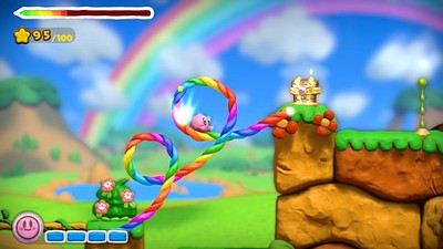 Kirby e il pennello arcobaleno
