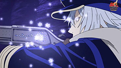 Letter Bee - Light and Blue Night Fantasy