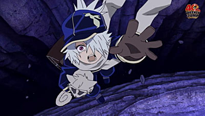 Letter Bee - Light and Blue Night Fantasy