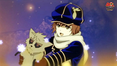 Letter Bee - Light and Blue Night Fantasy