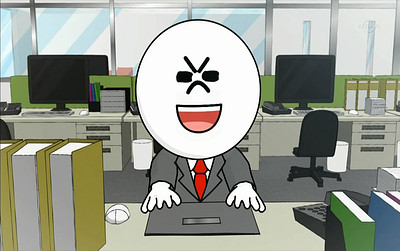 Line Offline Salaryman