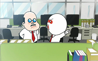 Line Offline Salaryman