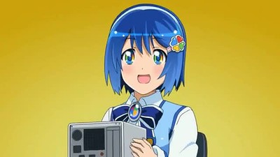 Madobe Nanami no Windows 7 de PC Jisaku Ouen Commercial!!