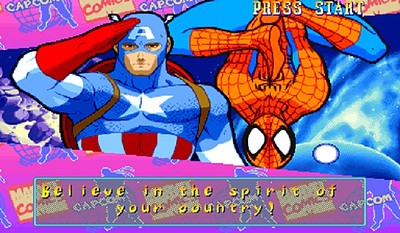 Marvel Super Heroes Vs Street Fighter
