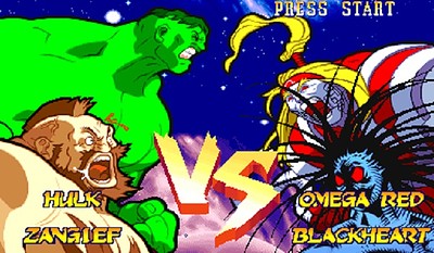 Marvel Super Heroes Vs Street Fighter