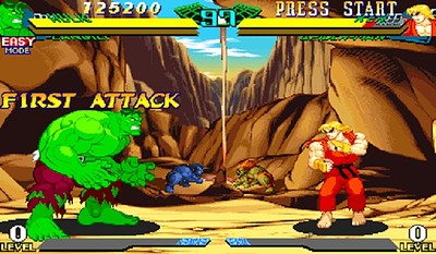 Marvel Super Heroes Vs Street Fighter