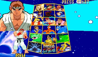 Marvel Super Heroes Vs Street Fighter