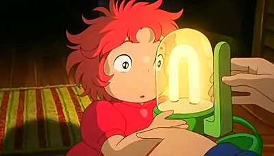 Ponyo sulla scogliera