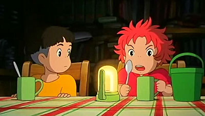 Ponyo sulla scogliera