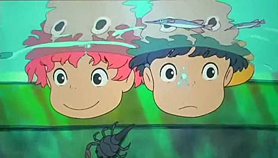 Ponyo sulla scogliera