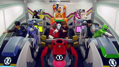 Ressha Sentai Toqger Returns: Super Toq7gou of dreams