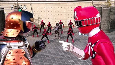 Ressha Sentai Toqger vs Kamen Rider Gaim: Spring Break Combo Special