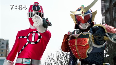 Ressha Sentai Toqger vs Kamen Rider Gaim: Spring Break Combo Special