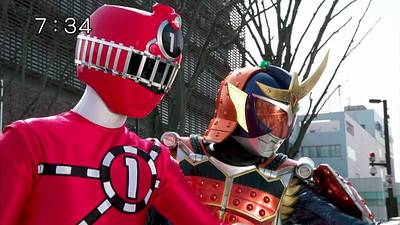 Ressha Sentai Toqger vs Kamen Rider Gaim: Spring Break Combo Special