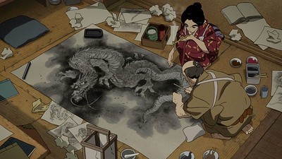 Sarusuberi: Miss Hokusai - Mirto crespo