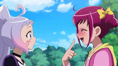 Smile PreCure il Film: Tutti quanti insieme all'interno del libro