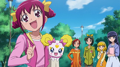 Smile PreCure il Film: Tutti quanti insieme all'interno del libro