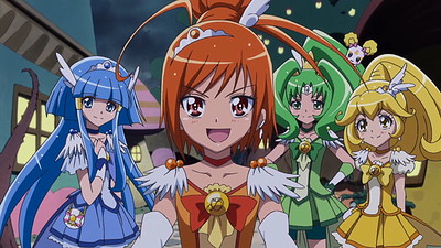 Smile PreCure il Film: Tutti quanti insieme all'interno del libro