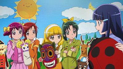 Smile PreCure il Film: Tutti quanti insieme all'interno del libro