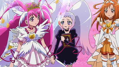 Smile PreCure il Film: Tutti quanti insieme all'interno del libro