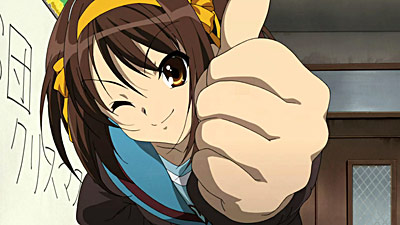 The Disappearance of Haruhi Suzumiya