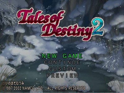 Tales of Destiny 2