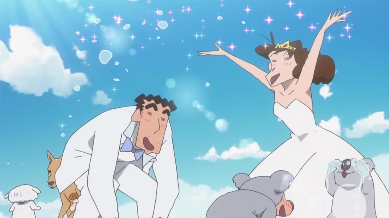 Wallpaper Crayon Shin Chan Shinkon Ryokou Hurricane Ushinawareta Hiroshi Free