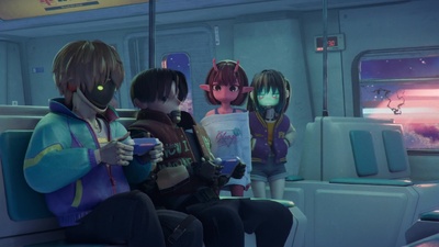 Milky☆Subway: The Galactic Limited Express - Il film