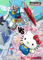 Gundam vs Hello Kitty