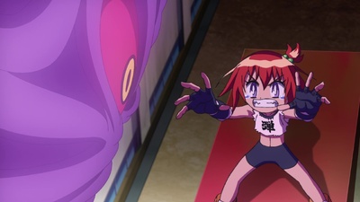 Flaming Ball Girl Dodge Danko