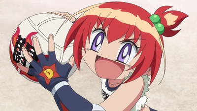 Flaming Ball Girl Dodge Danko