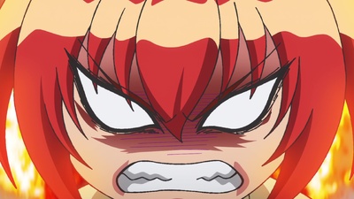 Flaming Ball Girl Dodge Danko