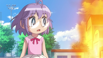 Flaming Ball Girl Dodge Danko