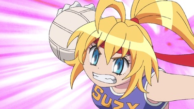 Flaming Ball Girl Dodge Danko