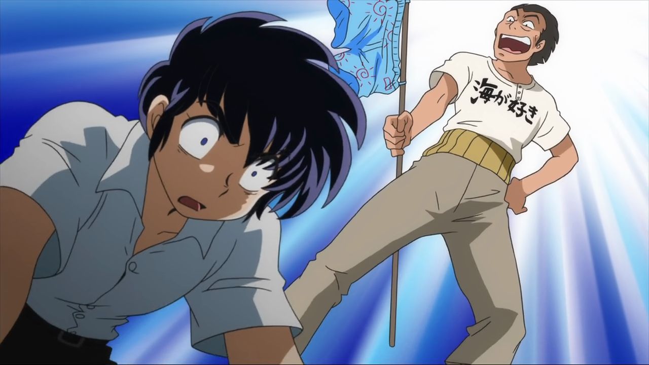 Its A Rumic World Lamu The Shougaibutsu Suieitaikai Anime Animeclick It