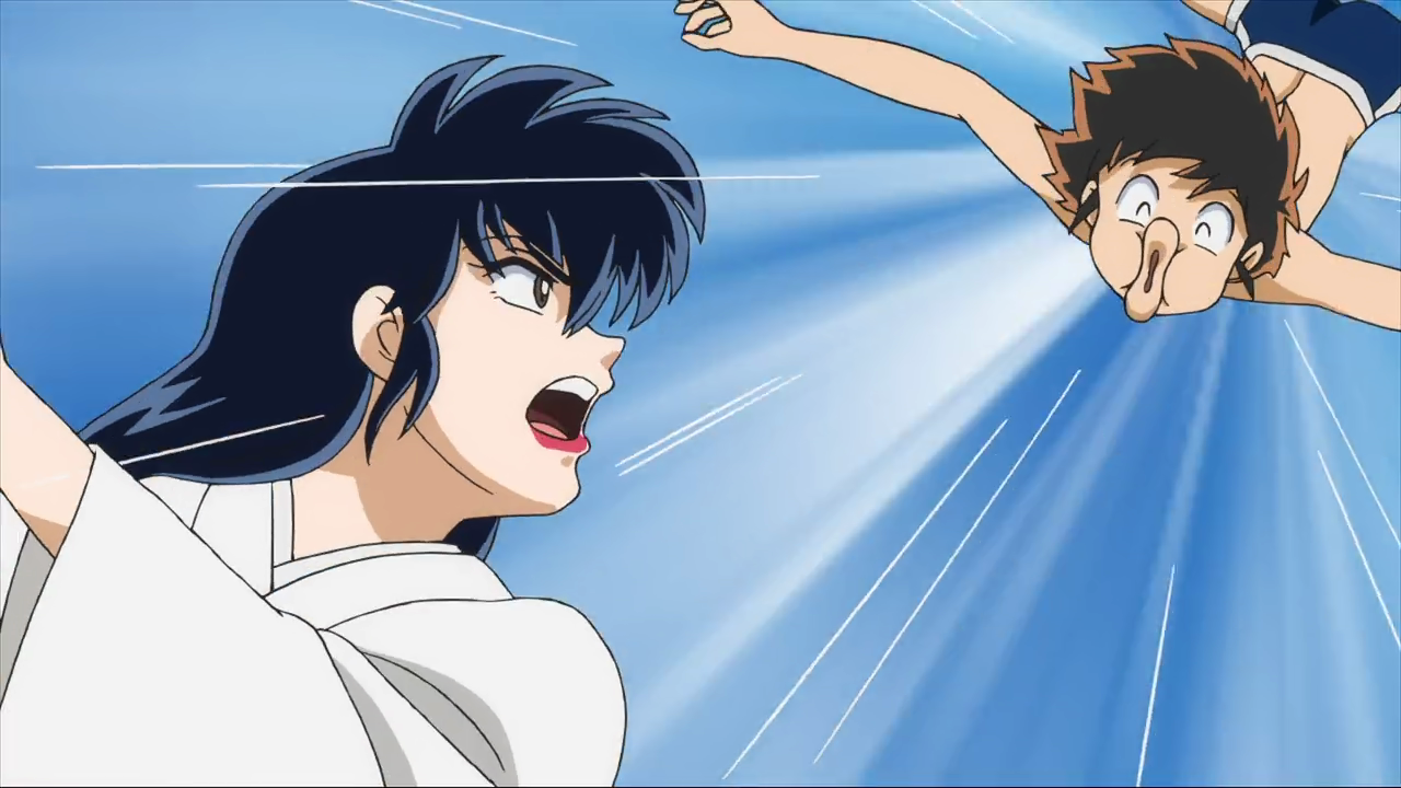 Its A Rumic World Lamu The Shougaibutsu Suieitaikai Anime Animeclick It