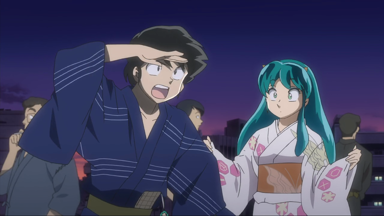 Its A Rumic World Lamu The Shougaibutsu Suieitaikai Anime Animeclick It