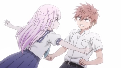 Expressionless Face Girl & Emotional Face Boy