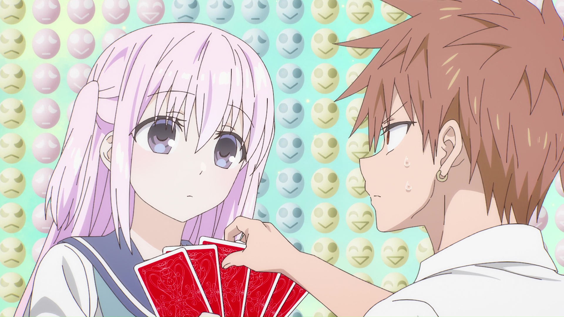 Inexpressive Kashiwada and Expressive Oota (Anime) AnimeClick.it