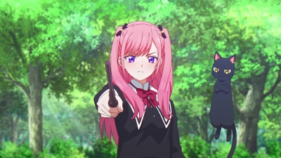 The Classroom of a Black Cat and a Witch