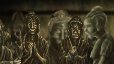 The Burning Buddha Man