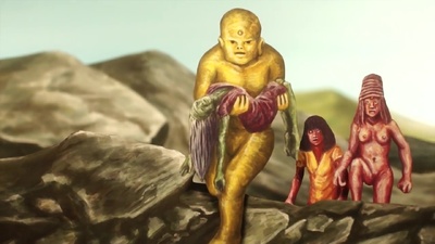 The Burning Buddha Man