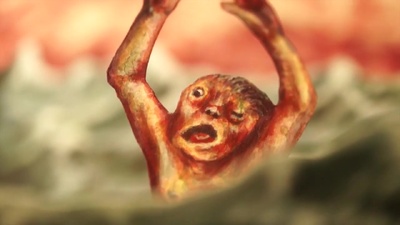 The Burning Buddha Man