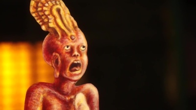The Burning Buddha Man