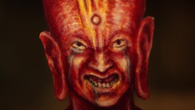 The Burning Buddha Man