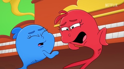Pesciolino rosso e pesciolino blu